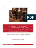 La Forma Sonata - Apuntes y Partituras.