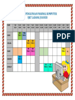 Jadual Penggunaan Makmal Komputer