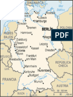 Mapa de Alemania CIUDADES