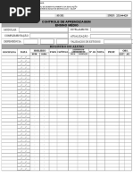 Ficha de Controle de Aprendizagem