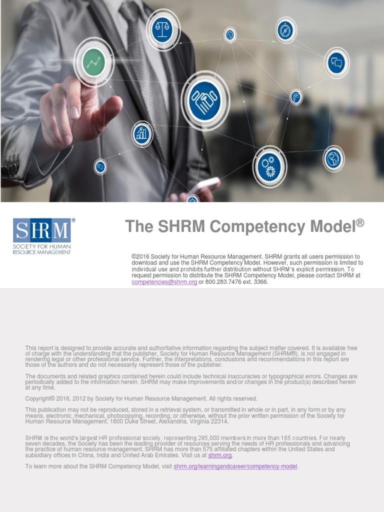 SHRM Competency Model Detailed Report Final SECURED Competence (Human