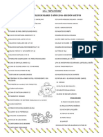 Lista de Útiles Escolares Santa Rosa