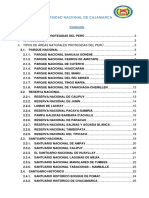 Áreas Naturales Protegidas Del Perú