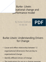 Burke-Litwin: Organisational Change and Performance Model: by Kedar Gokhale 10-06-04