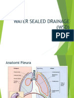Water Sealed Drainage WSD