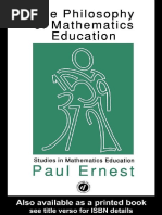 (Ernest, Paul) The Philosophy of Mathematics Educa (BookFi)