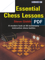 50 Essential Chess Lessons Steve Giddins PDF