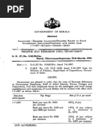 DA Rates for Rajasthan Government Employees | PDF | Employment ...
