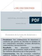 Toma de Decisiones