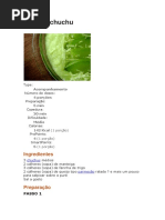  Puré de Chuchu