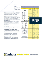 BS EN 10279 Hot Rolled Steel Channels Tolerances Guide