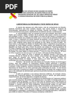 A Importância Da Prevenção e Teste Rápido de Sífilis