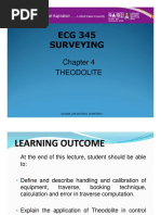 Surveying - Chapter 4 (Theodolite)