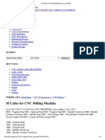 M Codes For CNC Milling Machine - CNC - Wikipedia