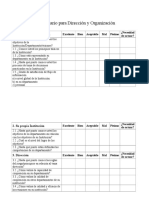 Cuestionario para Dirección y Organización.doc