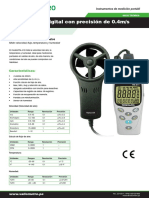 Anemometro Tenmars TM413