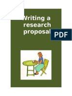 Writing A Research Proposal