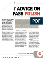 Key Advice On Pass: Polish