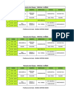 Horario 2017 - Secundaria - Primaria - Inicial