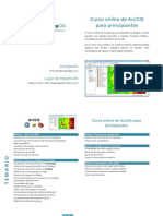 MappingGIS Programa Curso ArcGIS para Principiantes