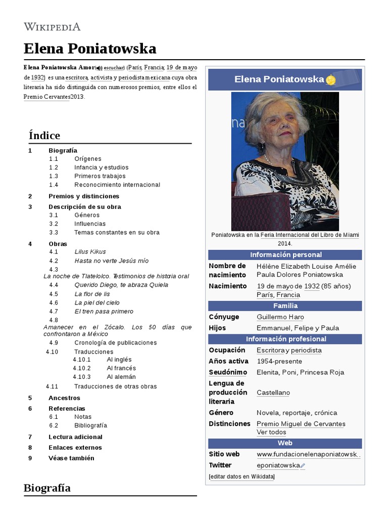 Elena Poniatowska | PDF