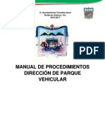 Manual Parque Vehicular