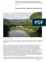 Servindi - Servicios de Comunicacion Intercultural - Inambari Gran Beneficio para Brasil y Desastre Ambiental para Peru - 2012-05-03