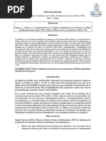 [FICHA Articulo] Dinámica de La Pobreza en Chile_ Evidencias en Los Años 1996, 2001 y 2006