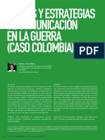 Medios Y Estrategias de Comunicación en La Guerra (Caso Colombia)