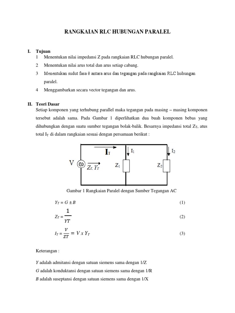 Rangkaian RLC Hubungan Paralel Fix PDF
