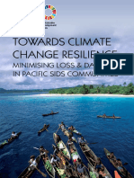 Towards Climate Change Resilience - Minimising Loss & Damage in Pacific SIDS Communities