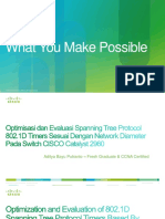 What You Make Possible: 1 © 2010 Cisco And/or Its Affiliates. All Rights Reserved