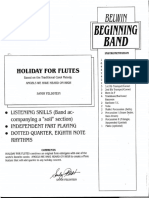 Holiday For Flutes PDF