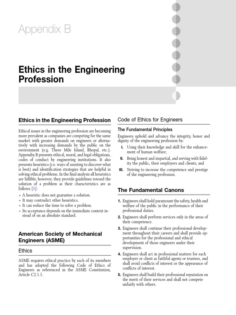 LUDWIG - Ethics in The Engineering Profession PDF | PDF | Engineer ...