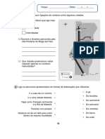 Ficha de Preparação para o Teste Trimestral de Estudo Do Meio 1º Período PDF