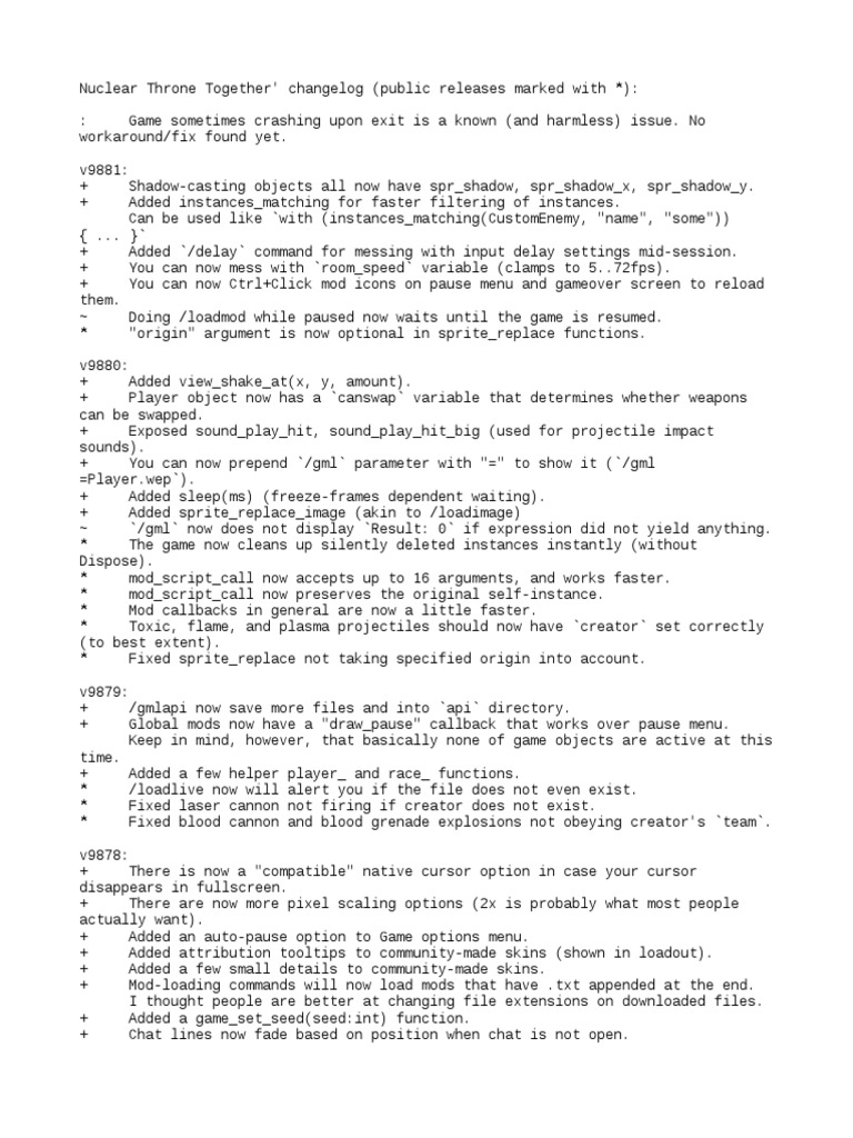 Ntt Changelog Parameter Computer Programming Variable Computer Science