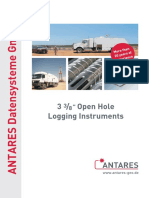 ANTARES Standard Wireline Open Hole Tool Catalog 2017-3s