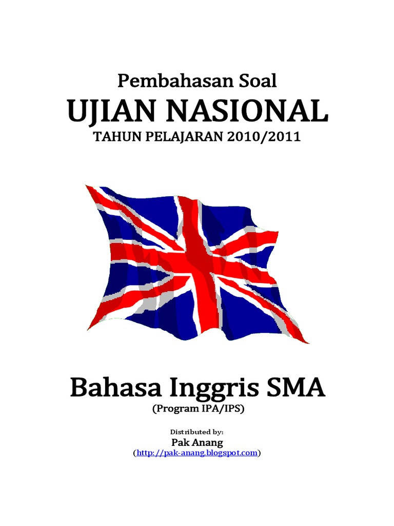 Pembahasan Soal UN Bahasa Inggris SMA 2020 pdf Pembahasan Soal UN Bahasa Inggris SMA 2020 pdf