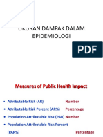 UKURAN DAMPAK DALAM EPIDEMIOLOGI Kelompok