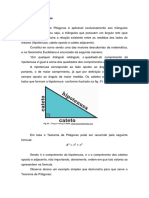 Teorema de Pitágoras: Aplicações do Teorema que Relaciona os Lados de um Triângulo Retângulo