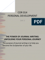 COR 014 Personal Development Day 2 Journaling (38