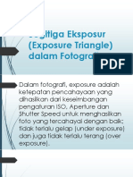 Segitiga Eksposur (Exposure Triangle) Dalam Fotografi