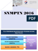 2.a BAHAN SOSIALISASI SNMPTN PDSS PENDAFTARAN 20161