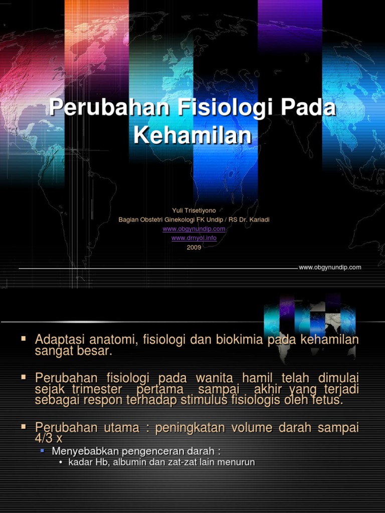 Perubahan Fisiologi Kehamilan