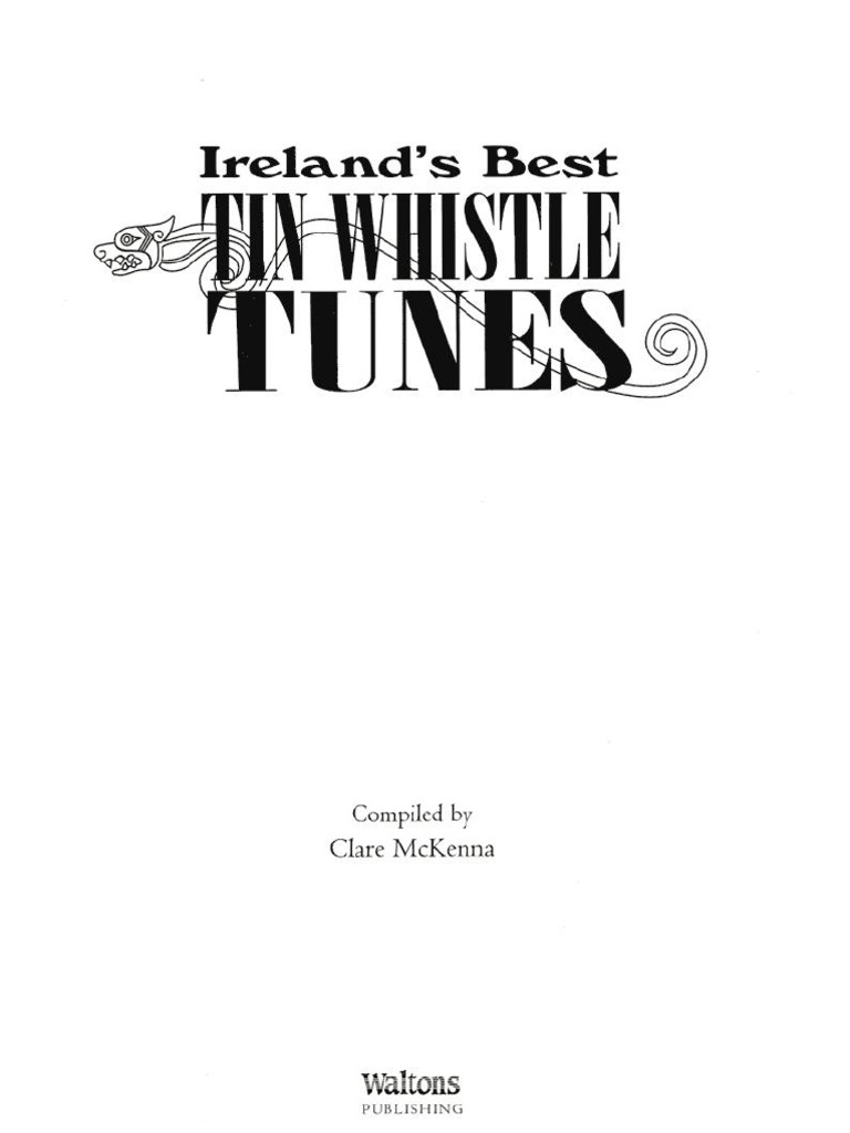 Ireland's Best Tin Whistle Tunes Clare McKenna PDF Celtic Music Entertainment (General)