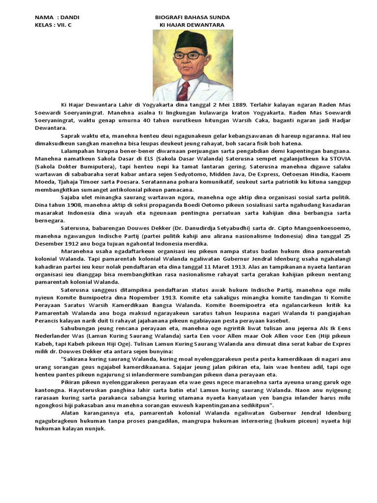 Contoh Autobiografi Ku Bahasa Sunda - Simak Gambar Berikut Contoh Autobiografi Ku Bahasa Sunda - Simak Gambar Berikut