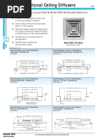 Titus TMSA & TMSA-AA Diffusers Guide | PDF | Duct (Flow) | Ceiling