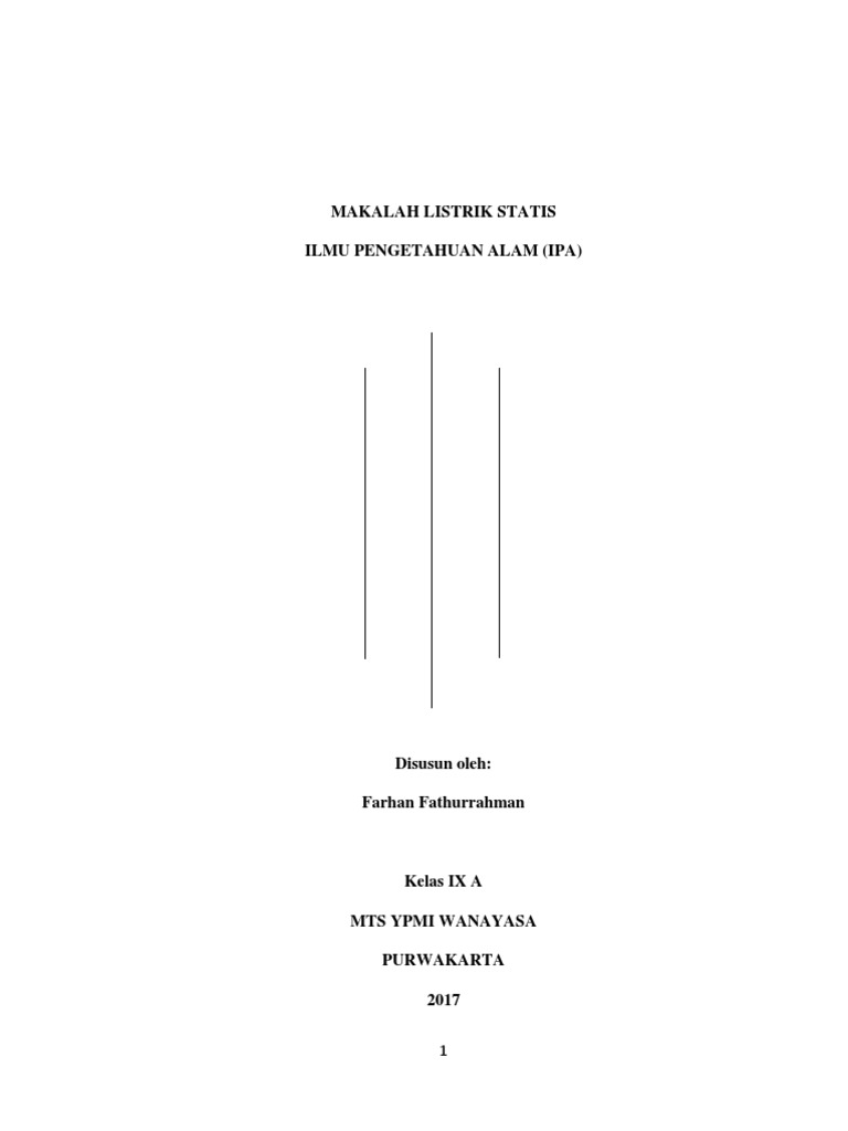 Makalah Listrik Statis Docx