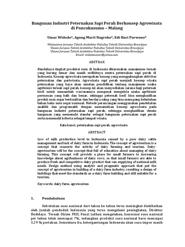 111576 Id Bangunan Industri Peternakan Sapi Perah 1 Pdf