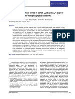 Increased Pretreatment Levels of Serum LDH and ALP As Poor Prognostic Factors For Nasopharyngeal Carcinoma